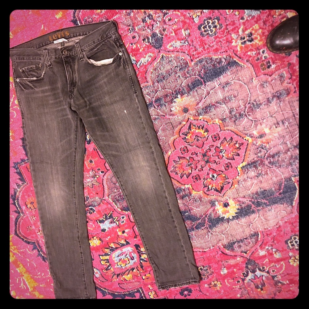 Men’s Levi’s Skinny 511 Black Jeans, sz 33x32